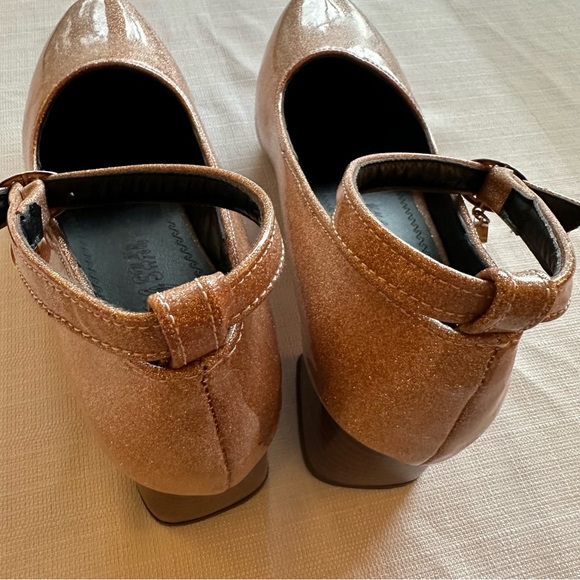 Rose Gold Sparkle Bobbie Pumps Size 41 - Picture 5 of 16